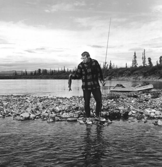 Palmer C. Sekora Grayling Fishing near Old Woman Creek Picture