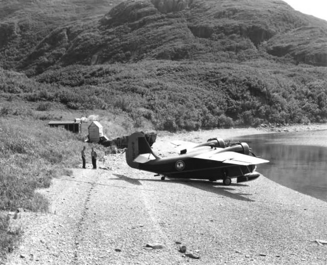 Grumman Goose at Kaflia Bay Picture