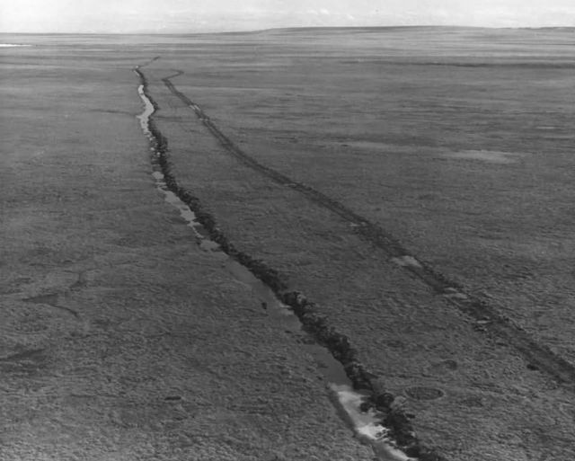 Vehicle Tracks West of Toolik River Picture