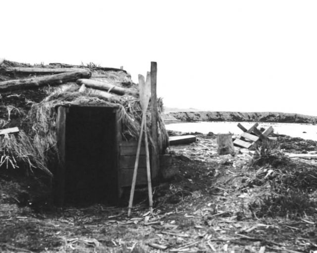 St. Makarius, Amchitka Island Sod House Remains Picture