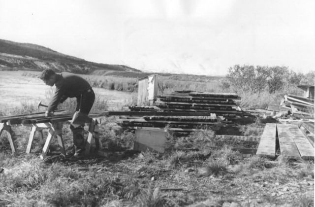 Cleaning and Storing Karluk Weir Picture