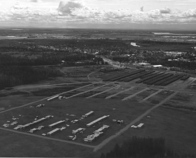 Trans-Alaska Pipeline Pipe Storage in Fairbanks Picture
