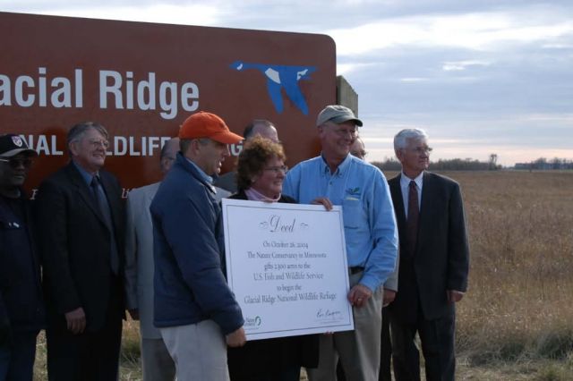 Regional Director Robyn Thorson at Glacial Ridge Picture