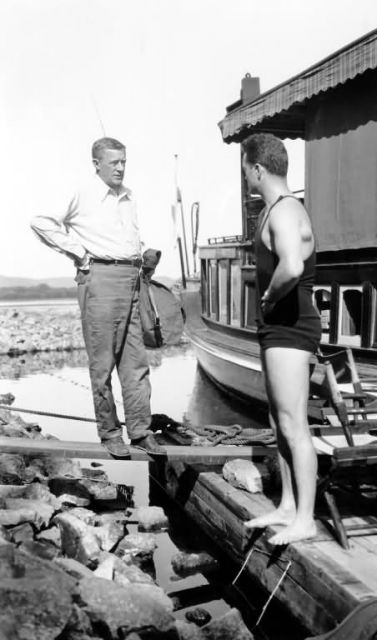 Senator Harry Hawes Visits Upper Mississippi River Refuge Picture