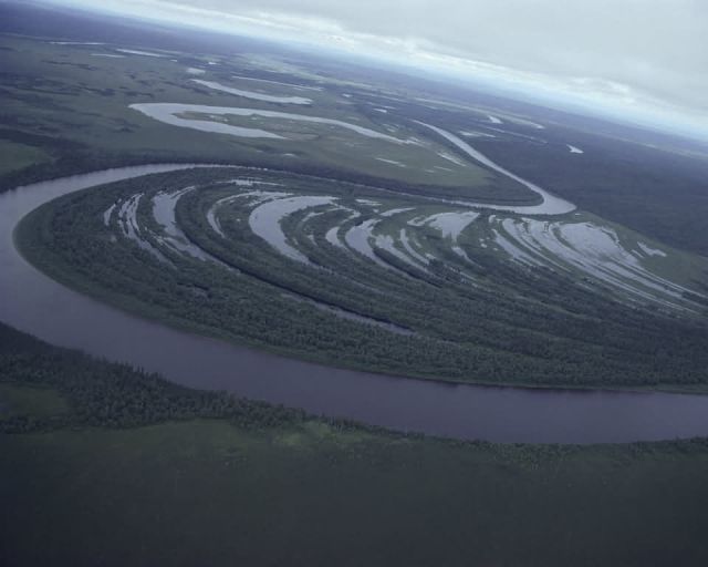 Aerial View Innoko National Wildlife Refuge, Alaska Picture