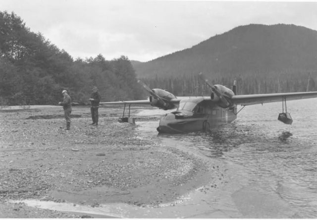Seaplane in Alaska -1949 Picture