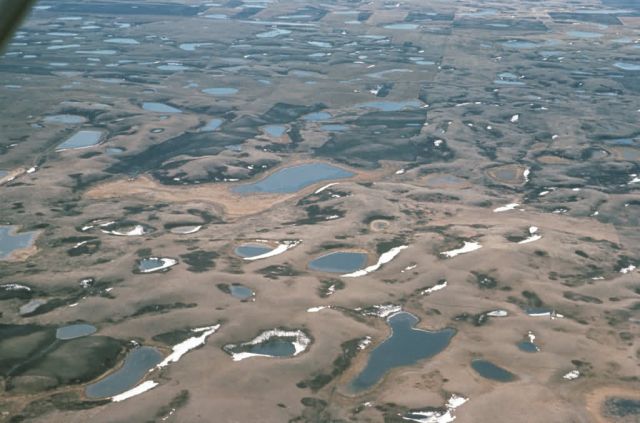 WO3288 Aerial Potholes, North Dakota Picture