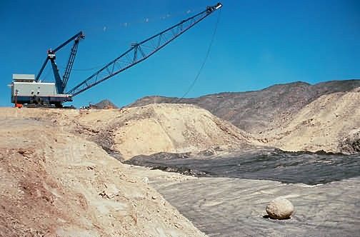 Strip Mining in Wyoming Picture