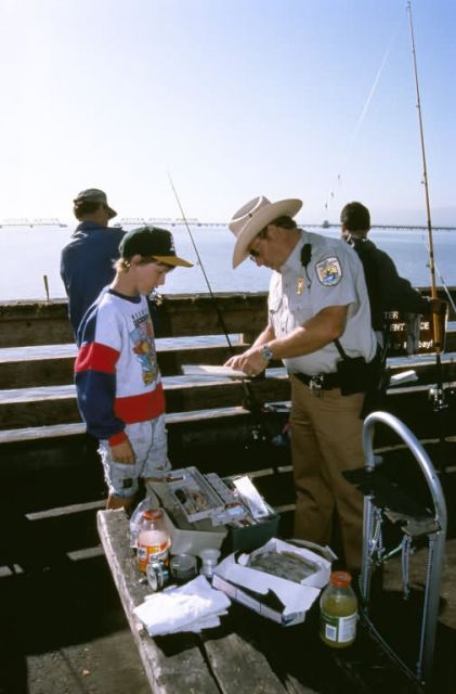 WO 4793 Young Fishermen San Francisco Bay NWR Picture