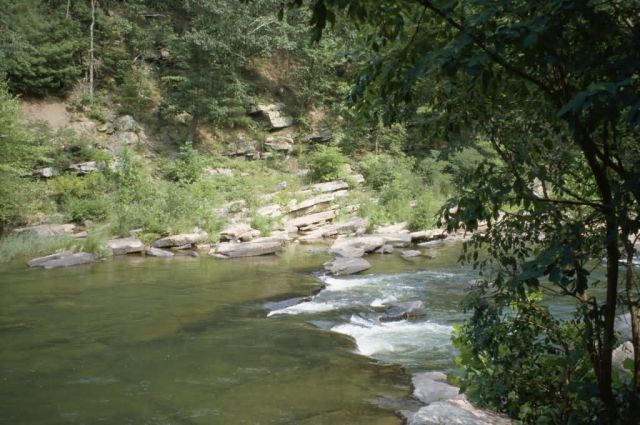 WO2419 Maury River at Goshen Pass, Va. Picture