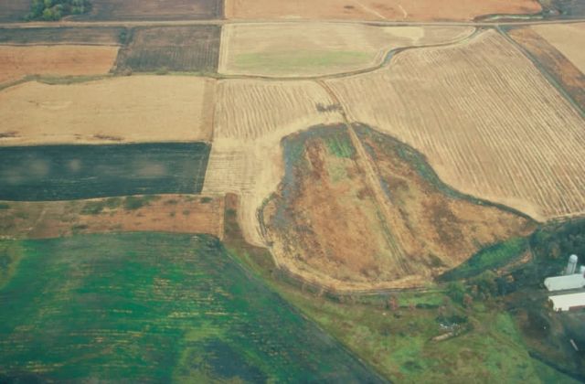 Before wetland restored Picture