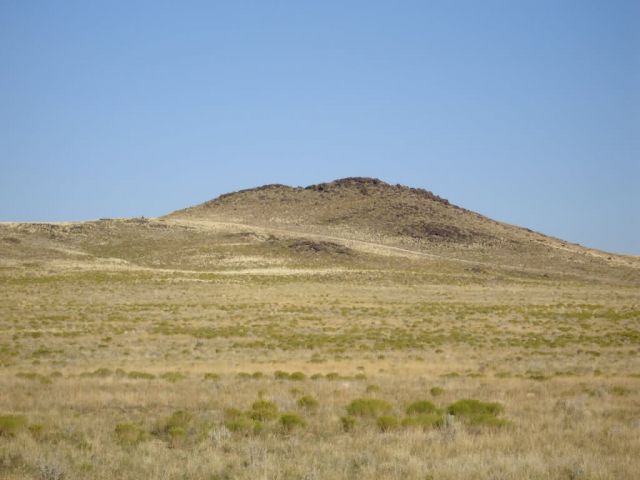 The Black Volcano at Petroglyph National Monument Picture