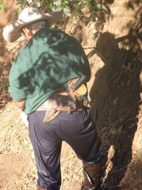 Paraguayan Cowboy with Machete Picture