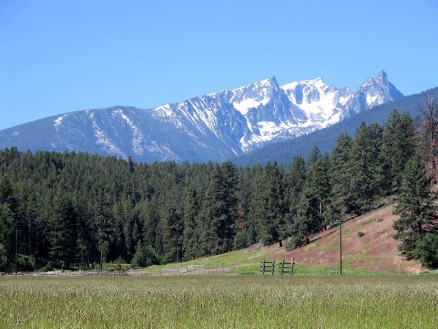 Trapper Peak, at 10,157 feet (3,096 meter) highest peak in the Bitterroot Range Picture