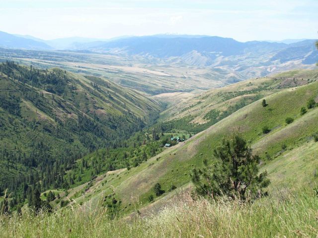 Looking down into White Bird Canyon Picture