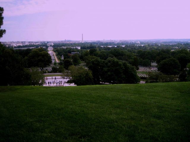 A view of our Nation's capital, Washington, D.C., from the Custis mansion at Arlington National Cemetery Picture