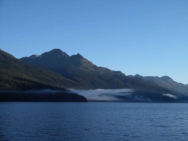 Morning in Nelson Bay in Cordova area. Picture