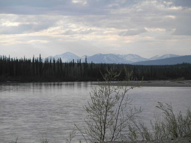 Koyuyuk River at Bettles, Alaska. Picture