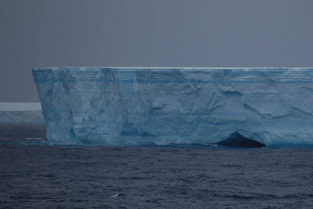 Iceberg with a cave Picture