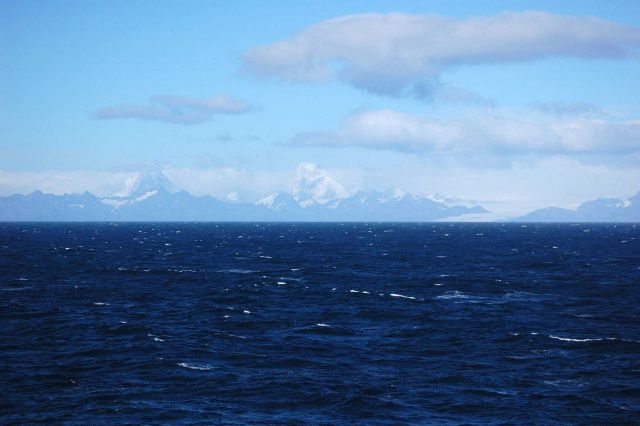 South Georgia Island as seen from the NOAA Ship RON BROWN Picture