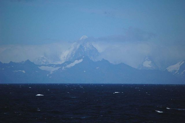 South Georgia Island as seen from the NOAA Ship RON BROWN Picture