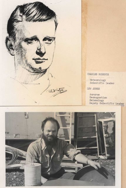 Artistic rendering of Charles Roberts by Peter McIntyre Picture