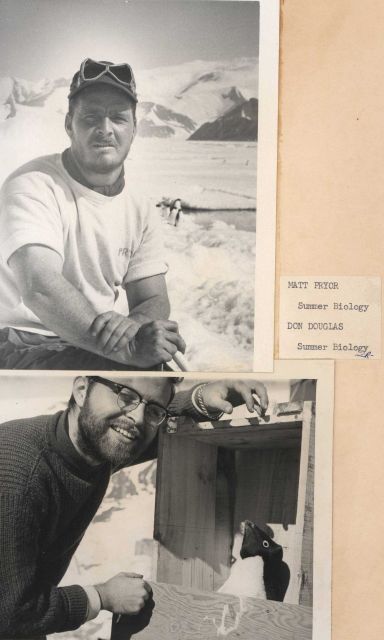 Matt Pryor and Don Douglas, summer biology investigators Picture