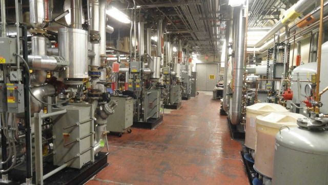 South Pole Station power and heating plant. Picture