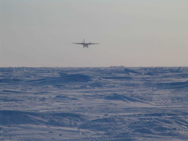 Transportation to and from ice camp Picture