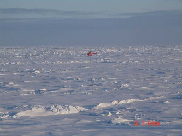 Canadian Coast Guard helicopter from Canadian Coast Garde icebreaker LOUIS S Picture