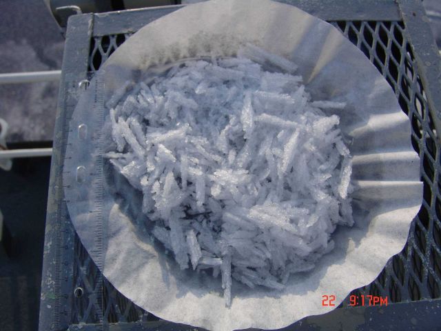Ice crystals obtained by Dr Picture