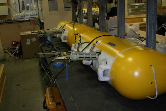 An instrument package prior to deployment Picture