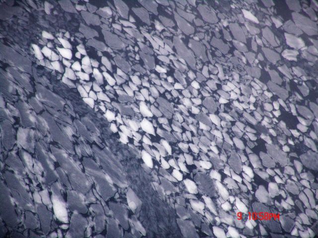 Angular brash ice Picture