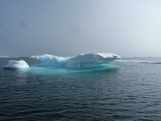 A small ice berg. Picture