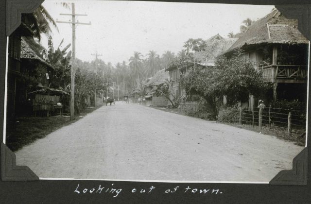 Looking out of town at the outskirts of Zamboanga. Picture