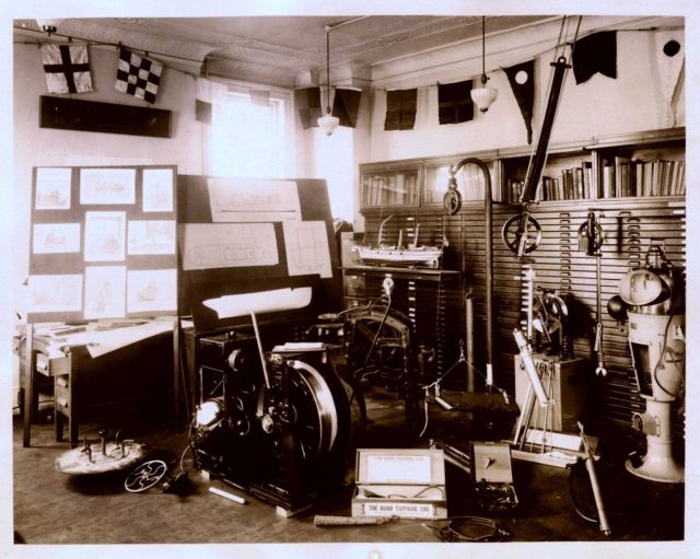 Coast and Geodetic Survey nautical exhibit. Picture