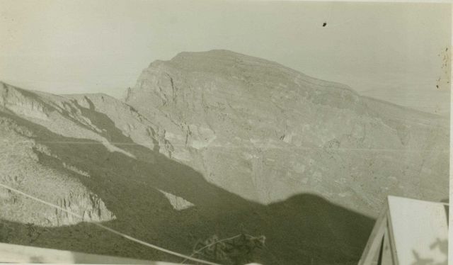 Mountains as seen from Station Line Picture