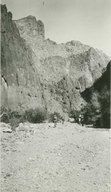 Heading into a canyon on the way to Station Kofa Picture