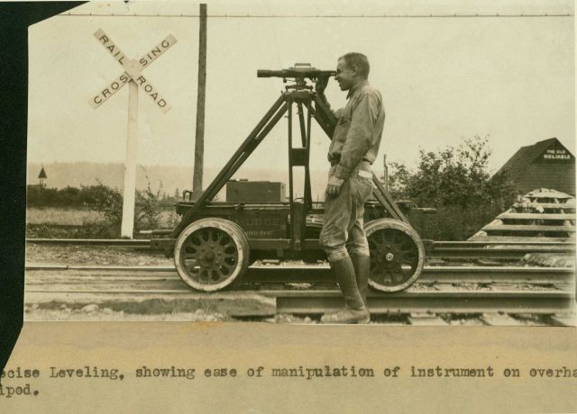 Mechanized leveling before the automobile Picture