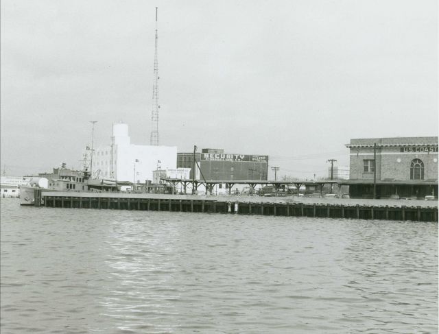 C&GS Atlantic Marine Center ship base. Picture