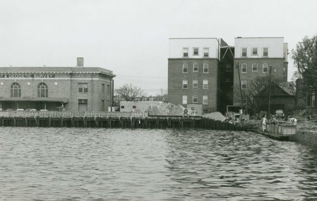 C&GS Atlantic Marine Center ship base prior to renovation. Picture