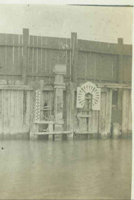 Water level gage on Section Gorge. Picture