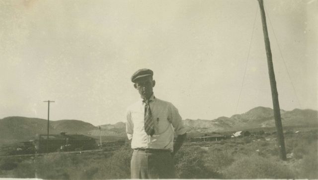 Carl Risvold while on level crew. Picture