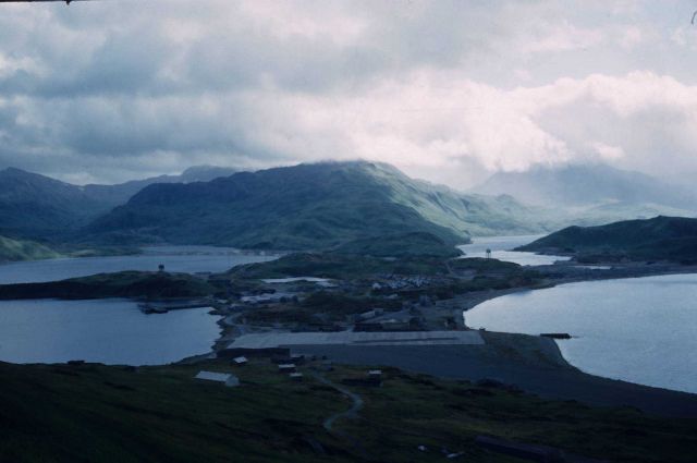 A view of the Army base. Picture