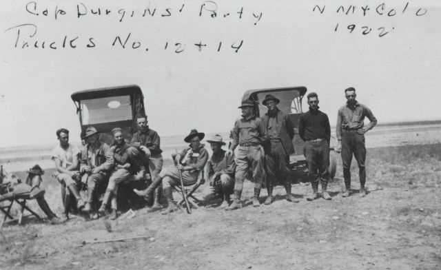 Caspar Durgin's party somewhere in eastern Colorado or New Mexico Picture