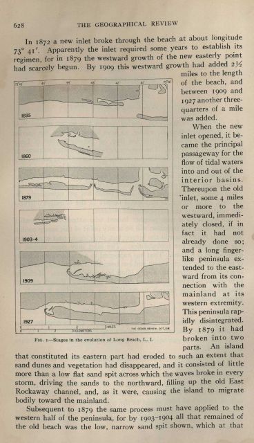 Studies of erosion and depostion on barrier islands and sandy beaches Picture