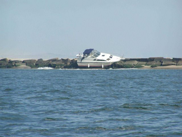 Hopefully no mariners will end up on the rocks because of lack of attention to nautical charts. Picture
