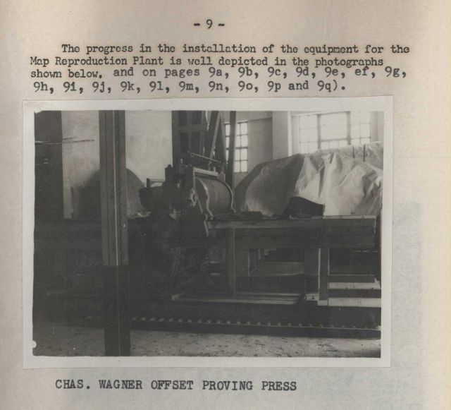 Charles Wagner Offset proving press. Picture