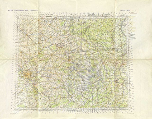 Lattice Topographical Map of the Reims 