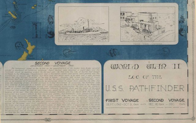 Narrative of the second voyage of the PATHFINDER with line drawings of the PATHFINDER during World War II and of the headquarters of the USN Hydrograp Picture